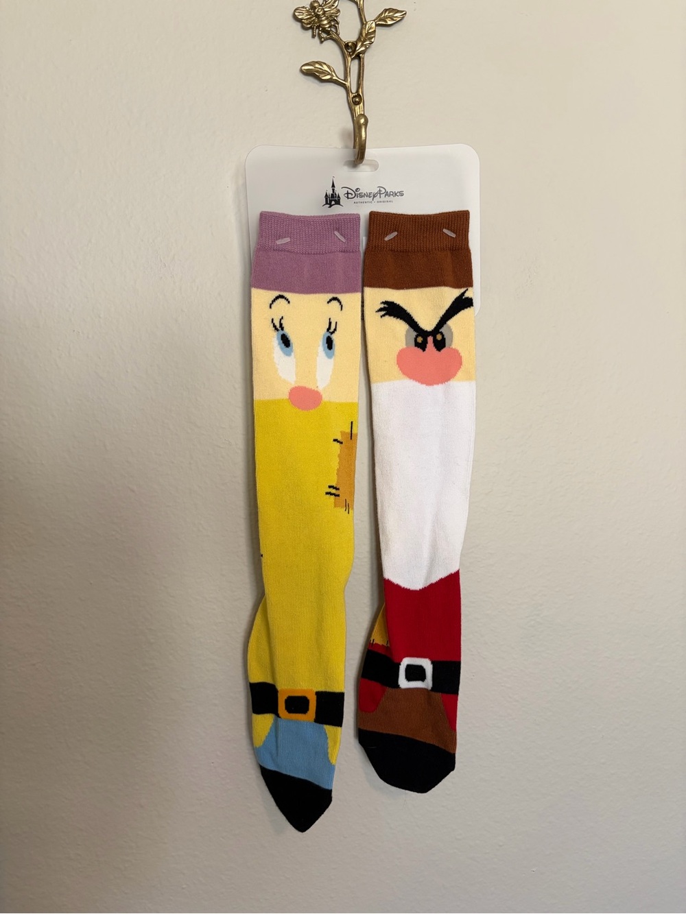 NWT Disney Grumpy and Dopey Socks